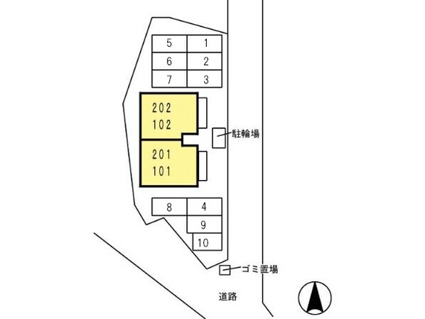 セジュール翠昶の物件外観写真